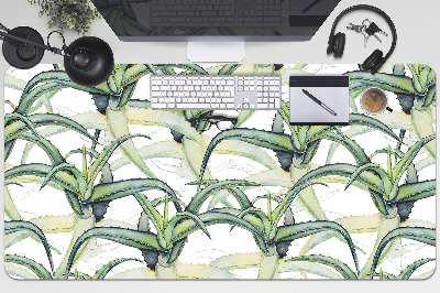 Tapete de secretária Pintura de aloe vera