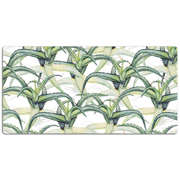 Tapete de secretária Pintura de aloe vera