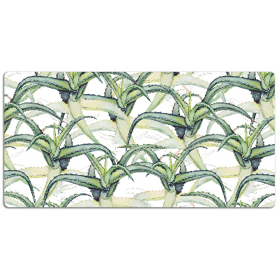 Tapete de secretária Pintura de aloe vera