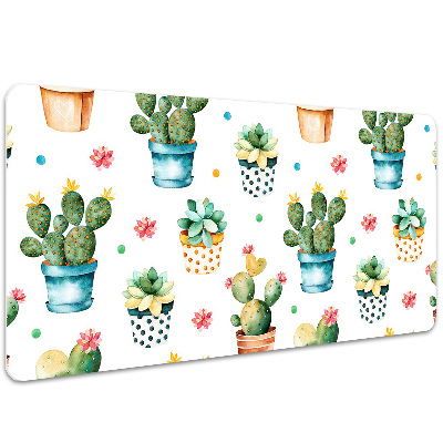 Tapete de secretária cacto pintado