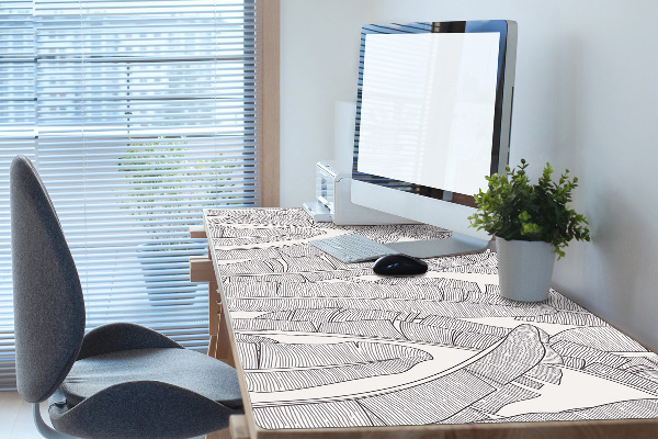 Tapete de secretária Folhas de bananeira