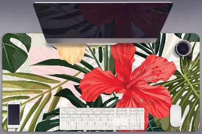 Tapete para secretária ilha havaiana