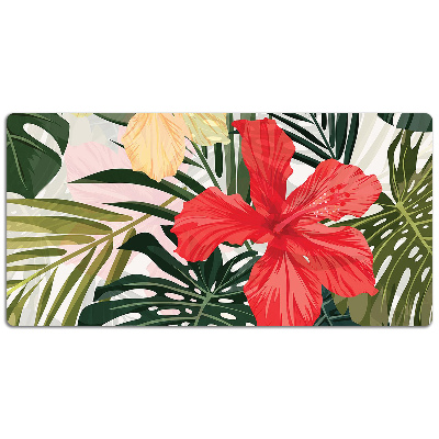 Tapete para secretária ilha havaiana