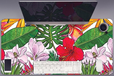 Tapete de secretária Flores coloridas