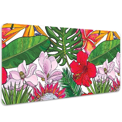 Tapete de secretária Flores coloridas
