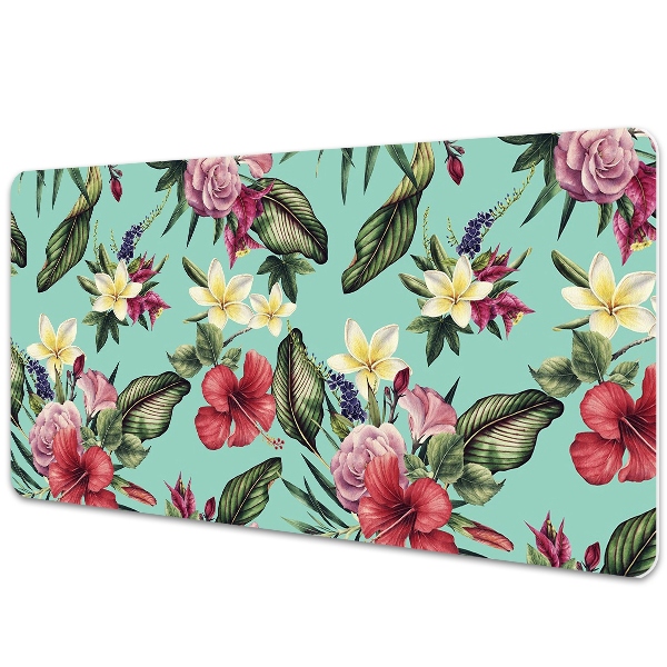 Tapete de secretária Folhas e flores