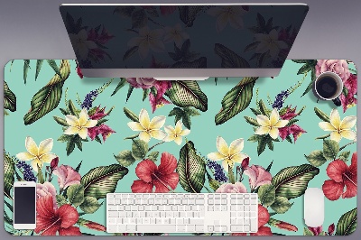 Tapete de secretária Folhas e flores