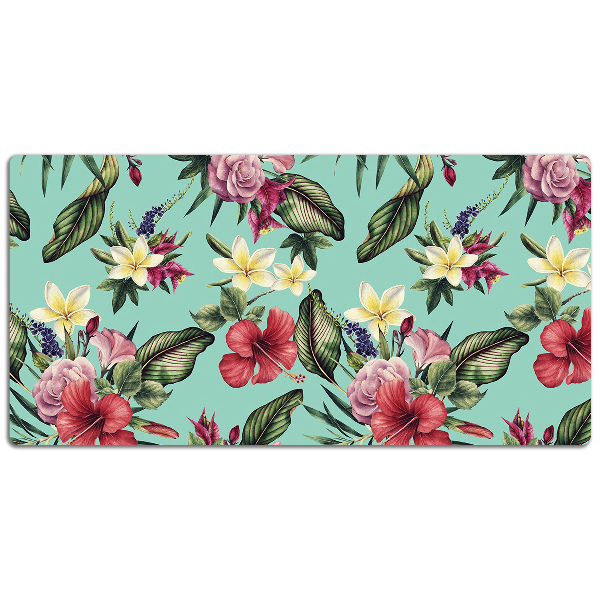 Tapete de secretária Folhas e flores