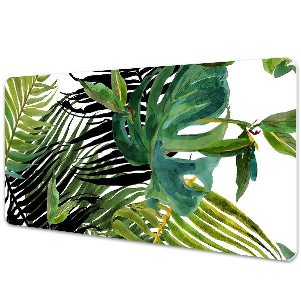 Tapete de secretária Folhas tropicais