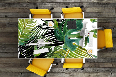 Tapete de secretária Folhas tropicais