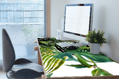 Tapete de secretária Folhas tropicais