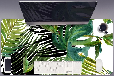 Tapete de secretária Folhas tropicais