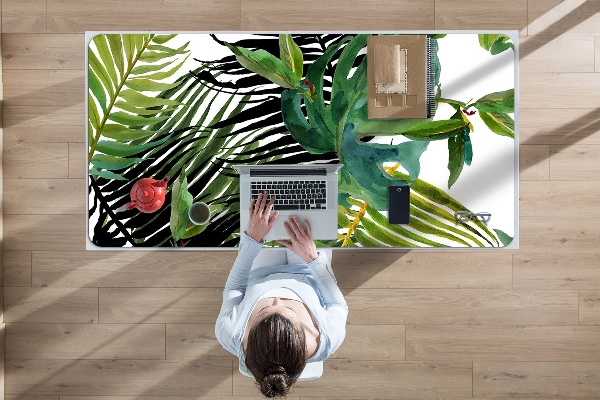 Tapete de secretária Folhas tropicais