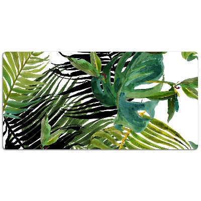 Tapete de secretária Folhas tropicais