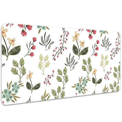 Base de secretária Frutas vermelhas e flores