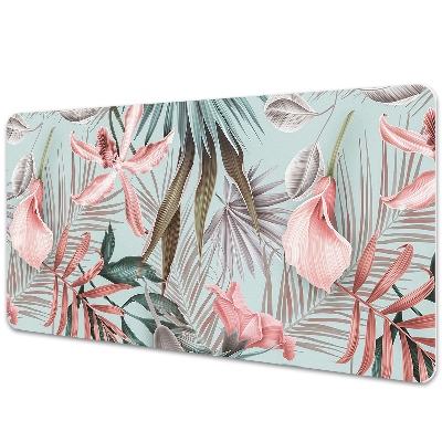 Tapete para secretária Flores em tons pastel