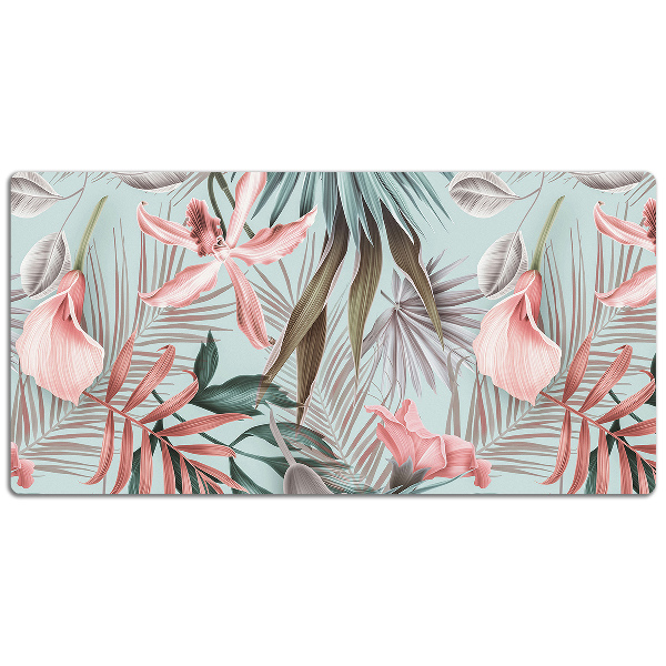 Tapete para secretária Flores em tons pastel