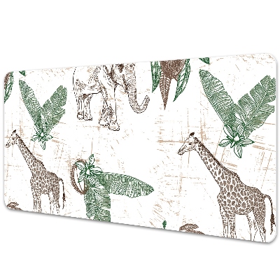 Base de secretária Girafas e Elefantes