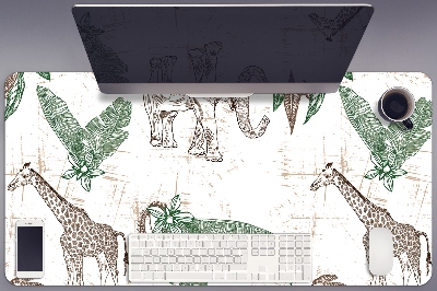 Base de secretária Girafas e Elefantes