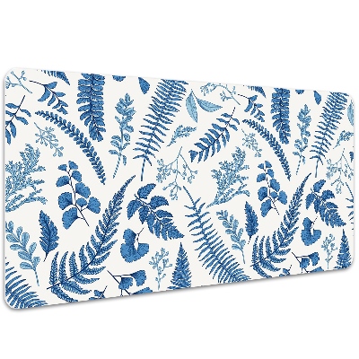 Tapete de secretária samambaia azul