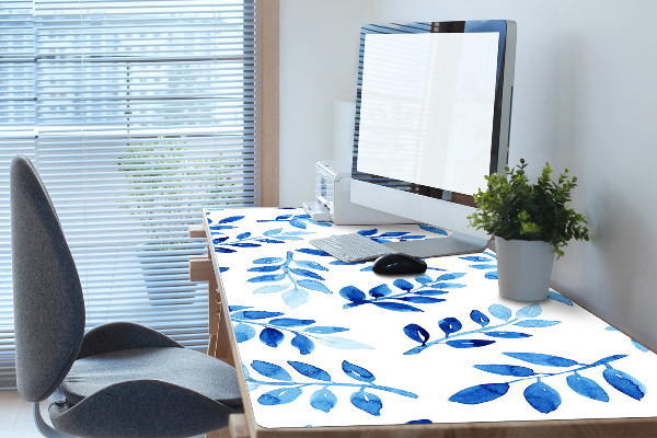 Tapete para secretária Aquarela azul