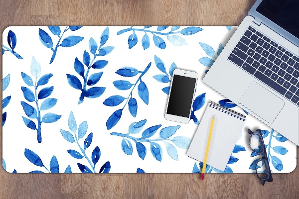 Tapete para secretária Aquarela azul