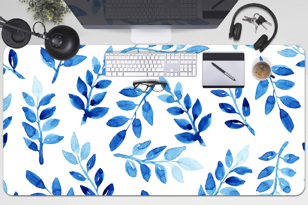 Tapete para secretária Aquarela azul