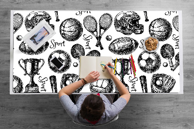 Base de secretária Motivos esportivos