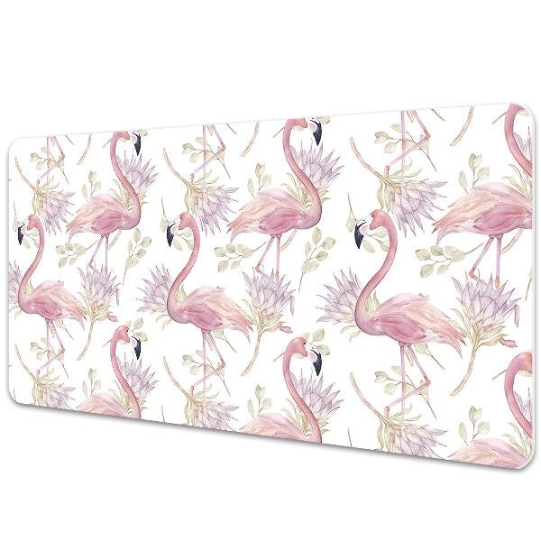 Tapete de secretária Flamingos
