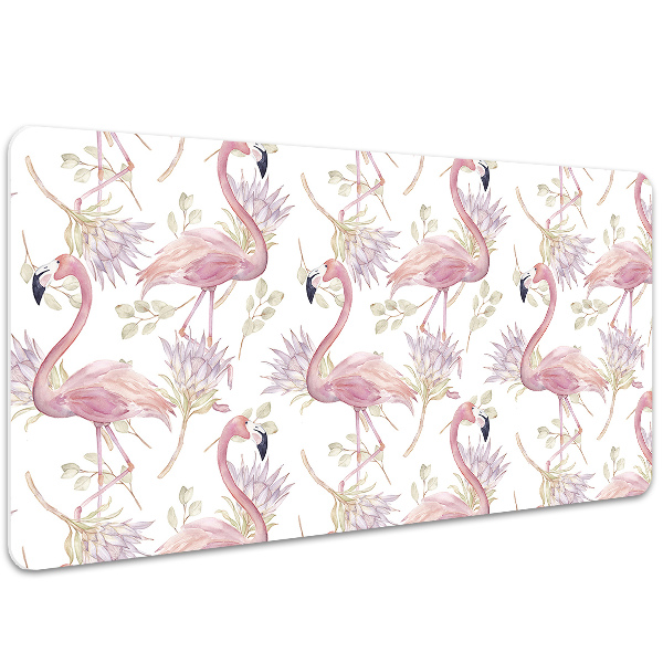 Tapete de secretária Flamingos