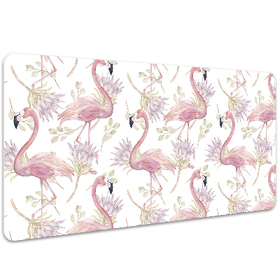 Tapete de secretária Flamingos