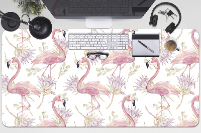 Tapete de secretária Flamingos