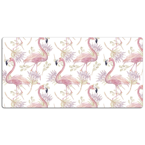 Tapete de secretária Flamingos