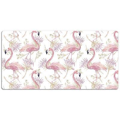 Tapete de secretária Flamingos