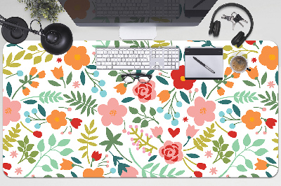 Tapete de secretária Imagem com flores
