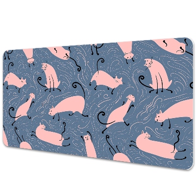 Tapete de secretária Gatos de desenho animado