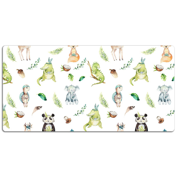Tapete para secretária Animais felizes