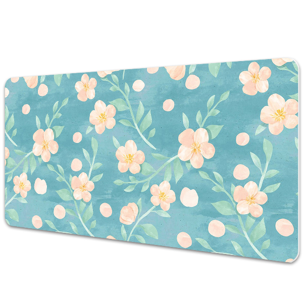 Base de secretária Flores em tons pastel