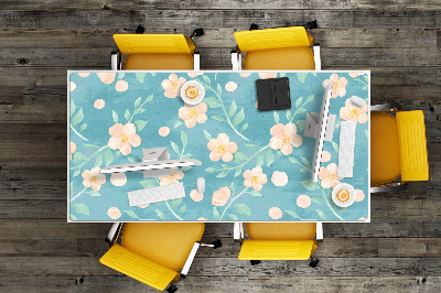 Base de secretária Flores em tons pastel