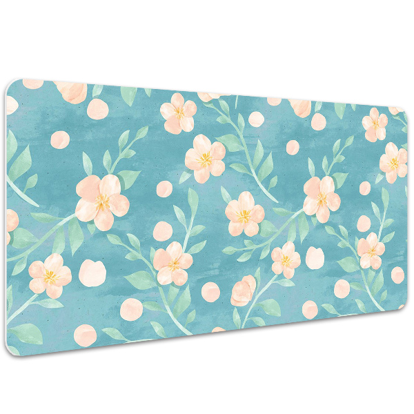 Base de secretária Flores em tons pastel