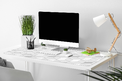 Base de secretária Padrão de cubo 3D