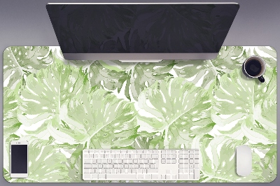 Tapete de secretária Folhas de Monstera