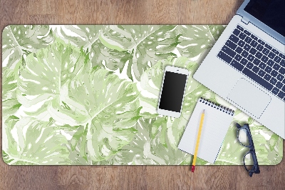 Tapete de secretária Folhas de Monstera