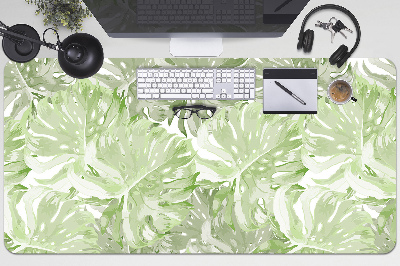 Tapete de secretária Folhas de Monstera