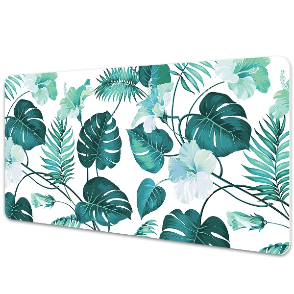 Tapete para secretária Folhas tropicais
