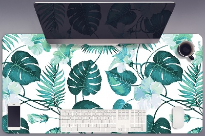 Tapete para secretária Folhas tropicais