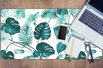 Tapete para secretária Folhas tropicais