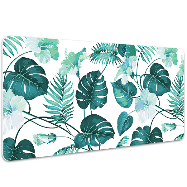Tapete para secretária Folhas tropicais