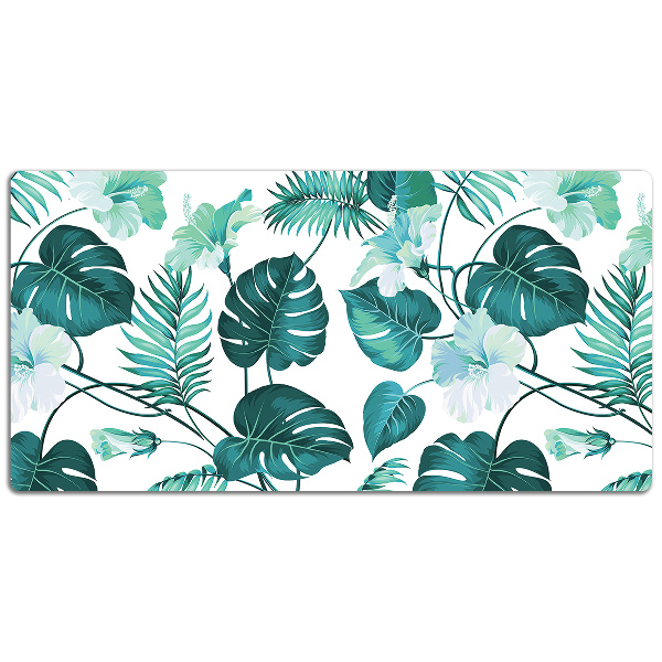 Tapete para secretária Folhas tropicais