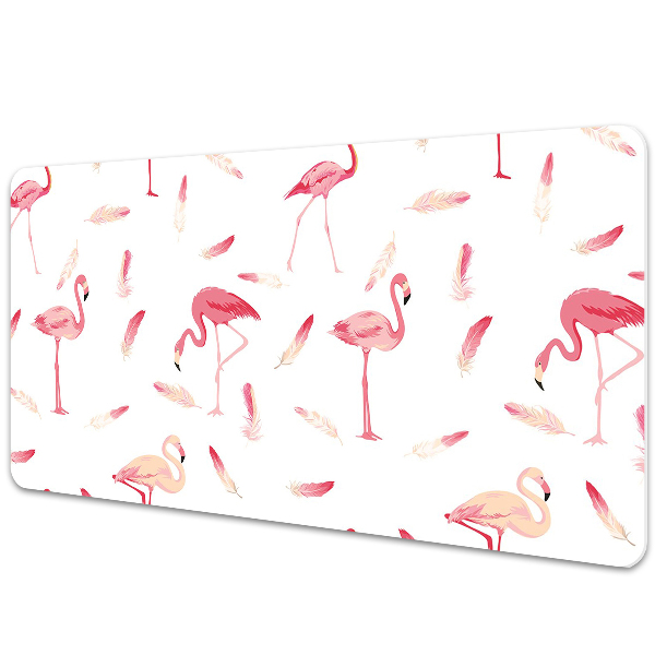 Base de secretária Um bando de flamingos